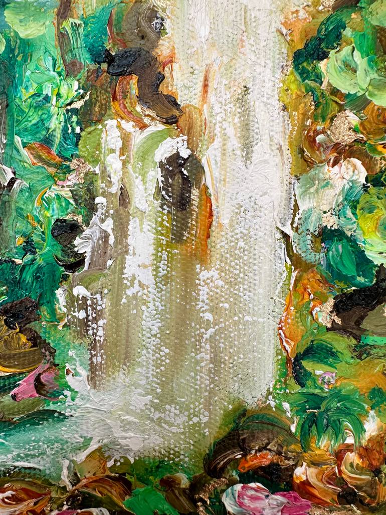 Original Abstract Nature Painting by Kristyna Dostalova