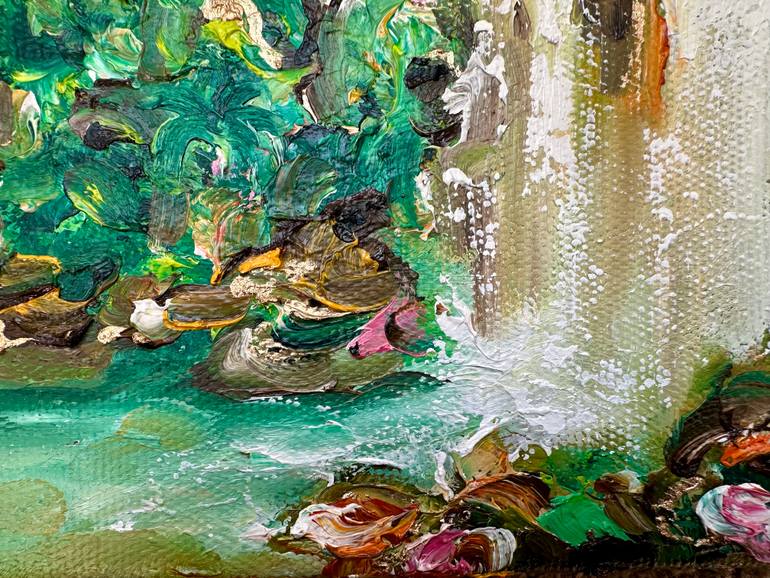 Original Abstract Nature Painting by Kristyna Dostalova