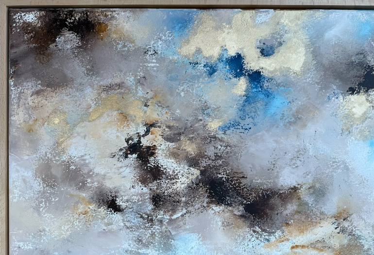 Original Abstract Expressionism Abstract Painting by Kristyna Dostalova