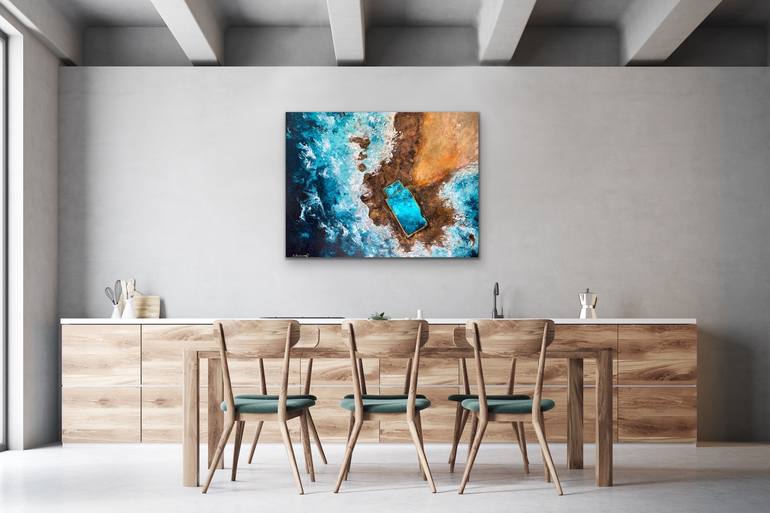 Original Abstract Painting by Kristyna Dostalova