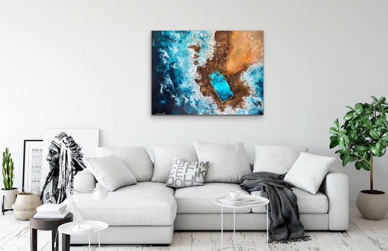 Original Abstract Painting by Kristyna Dostalova