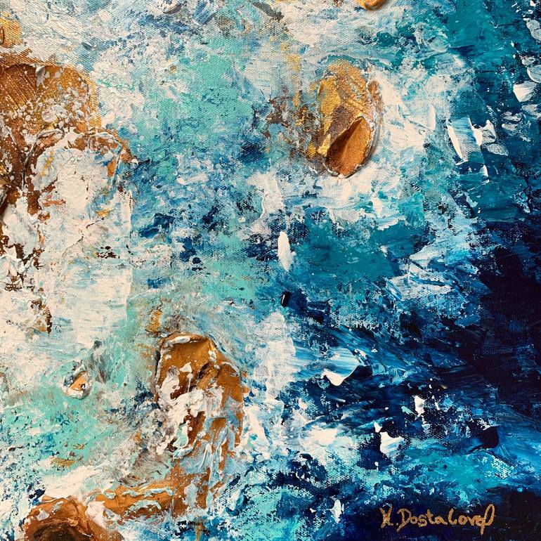 Original Abstract Painting by Kristyna Dostalova