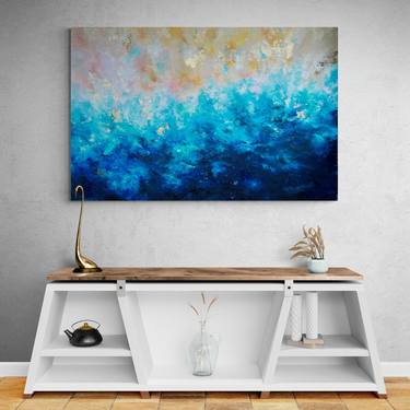 Original Abstract Expressionism Abstract Paintings by Kristyna Dostalova