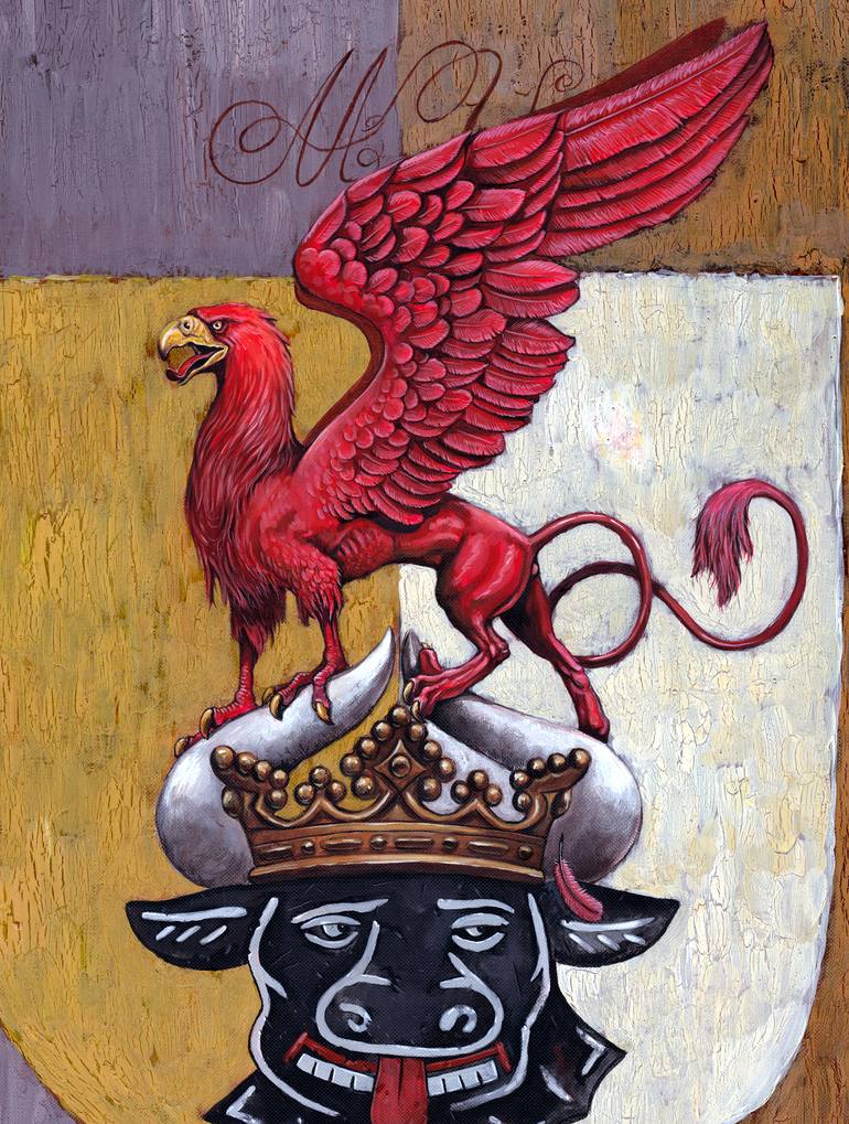 Original Conceptual Other Painting by Sascha Lunyakov