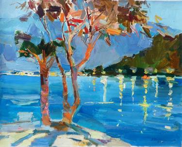 Original Expressionism Landscape Paintings by Yegor Dulin