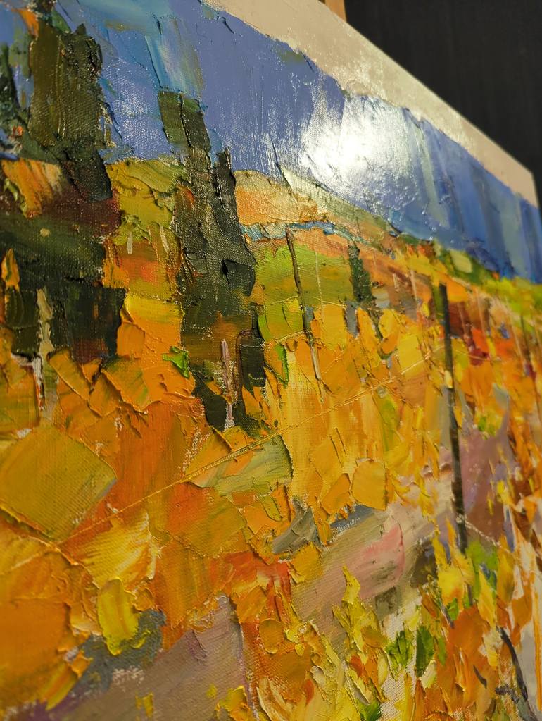 Original Contemporary Landscape Painting by Yegor Dulin