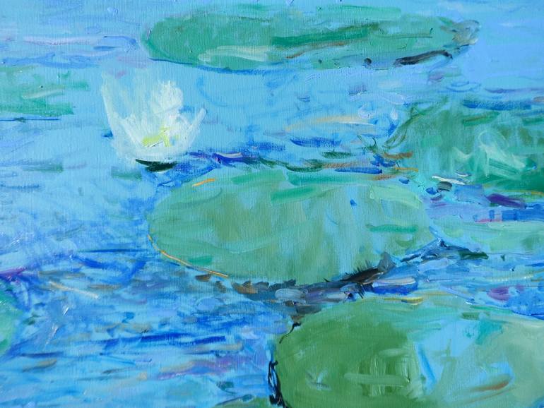 Original Abstract Landscape Painting by Yegor Dulin
