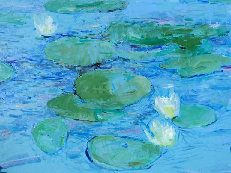 Original Abstract Landscape Painting by Yegor Dulin