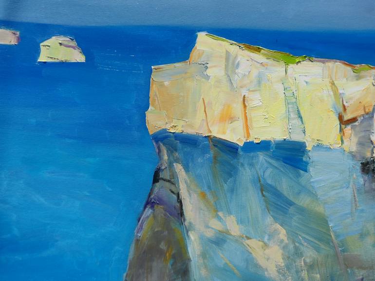 Original Expressionism Landscape Painting by Yegor Dulin