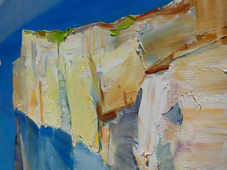 Original Expressionism Landscape Painting by Yegor Dulin