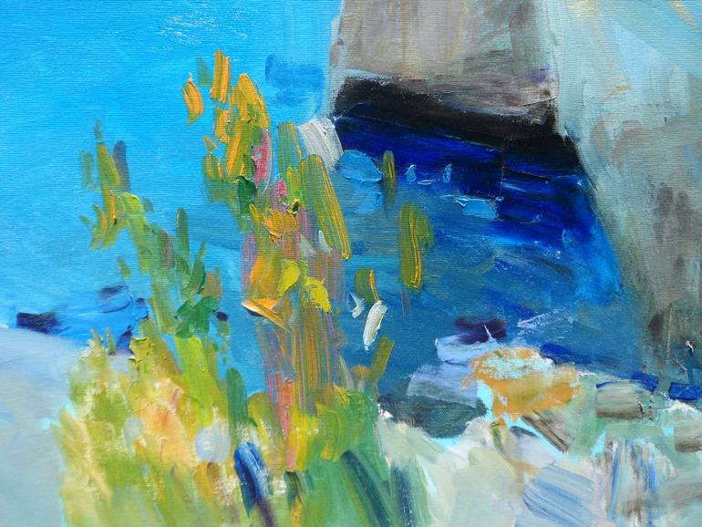 Original Expressionism Landscape Painting by Yegor Dulin