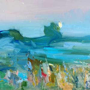 " evening on the lawn "
