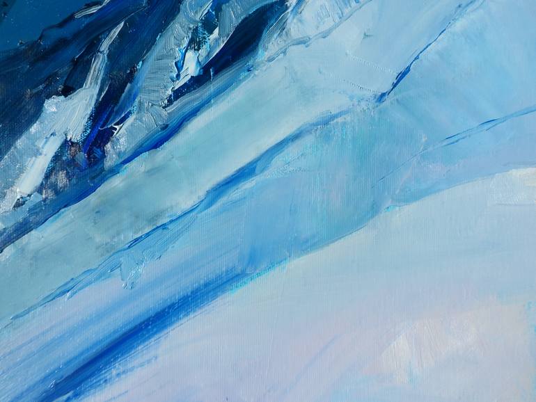 Original Abstract Expressionism Landscape Painting by Yegor Dulin