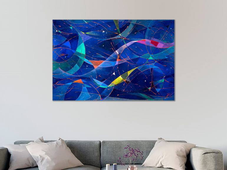 Original Abstract Painting by Marta Coll