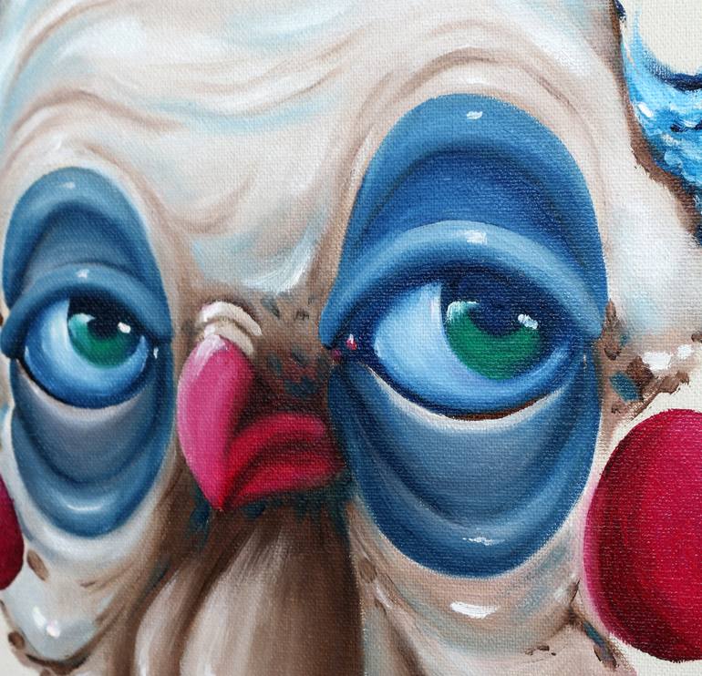 Original Street Art Graffiti Painting by Asin Chicken'S Farm