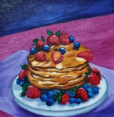 Saatchi Art Artist Prajakta Naik; Painting, “Pancakes” #art