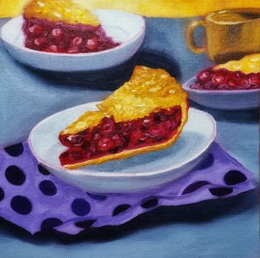 Original Abstract Expressionism Food & Drink Paintings by Prajakta Naik