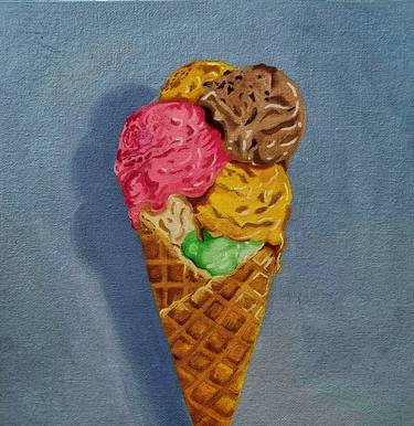 Ice cream cone thumb