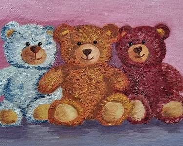 Teddy bears thumb