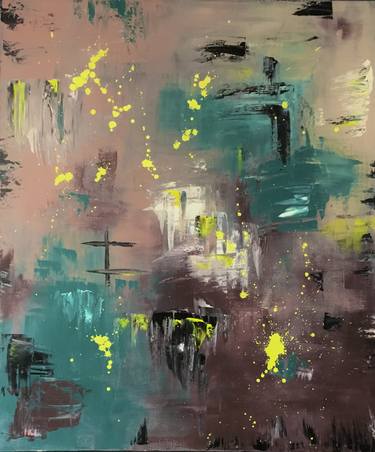 Original Abstract Paintings by Catalina Art