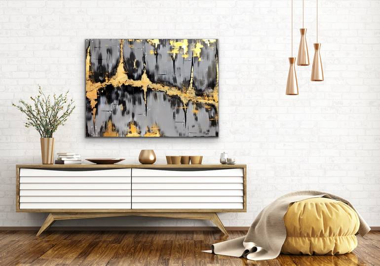 Original Fine Art Abstract Painting by Catalina Art