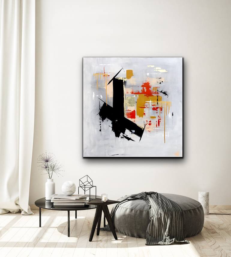 Original Fine Art Abstract Painting by Catalina Art