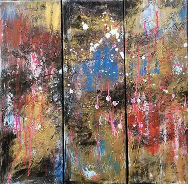 Original Fine Art Abstract Paintings by Catalina Art