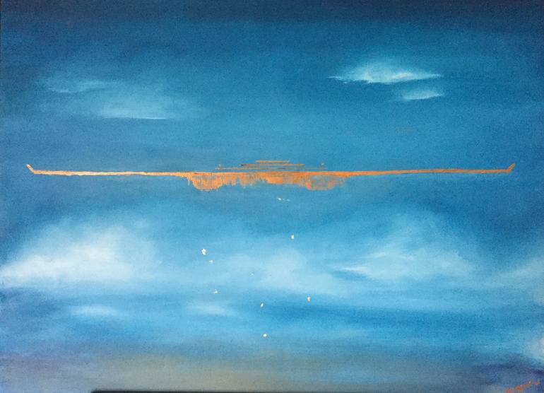 Gulfstream Painting by Laura Harling Saatchi Art