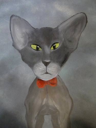 Print of Art Deco Cats Paintings by Anastasia Shaverina