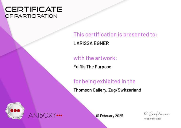 Original Realism Floral Painting by Larissa Egner