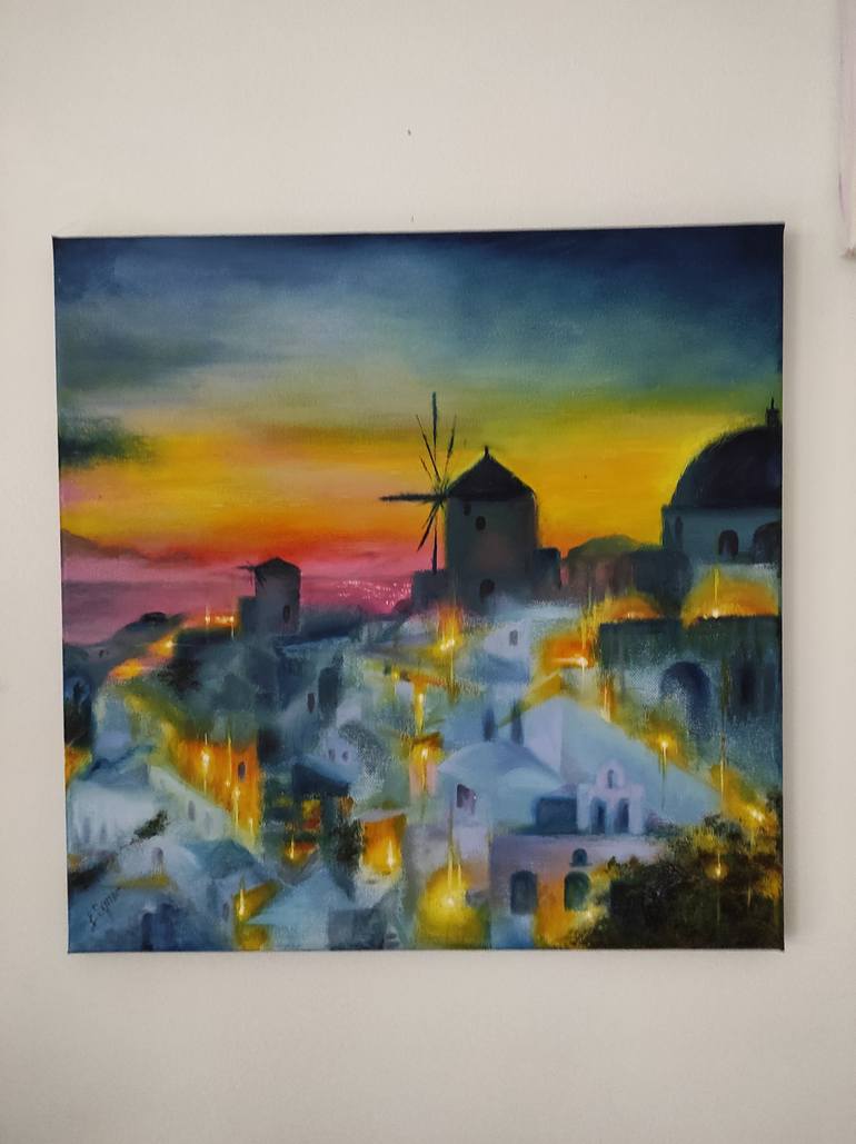 Original Other Outer Space Painting by Larissa Egner