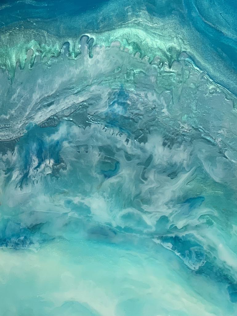 Original Abstract Seascape Painting by Melissa Renee