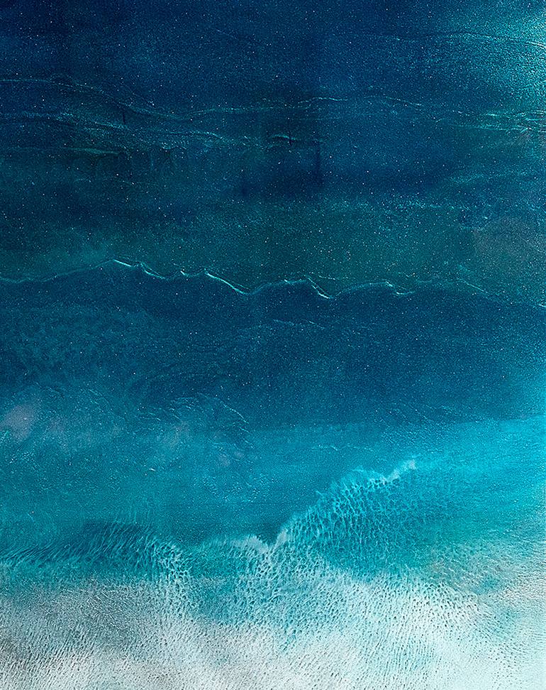 Original Modernism Seascape Painting by Melissa Renee