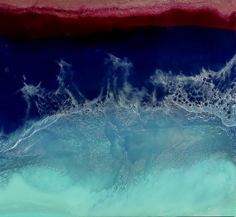 Original Abstract Seascape Painting by Melissa Renee