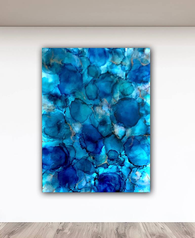 Original Abstract Expressionism Abstract Painting by Melissa Renee