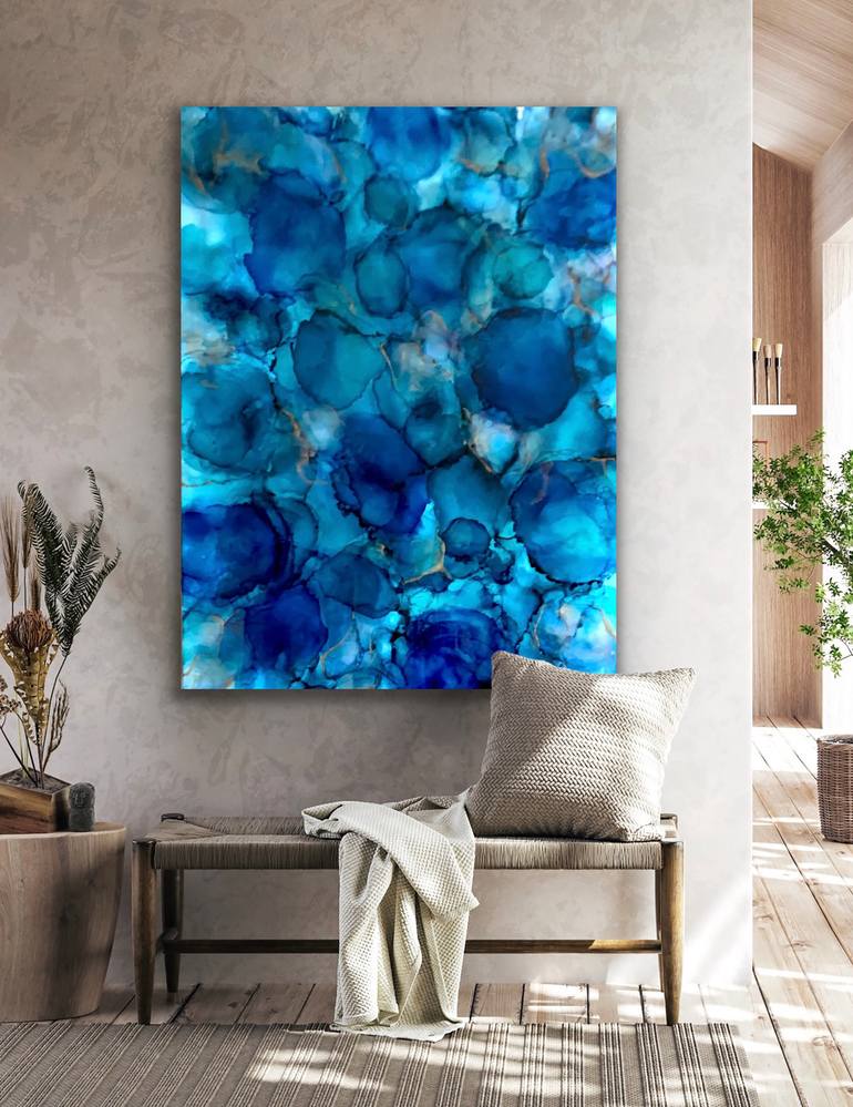 Original Abstract Expressionism Abstract Painting by Melissa Renee