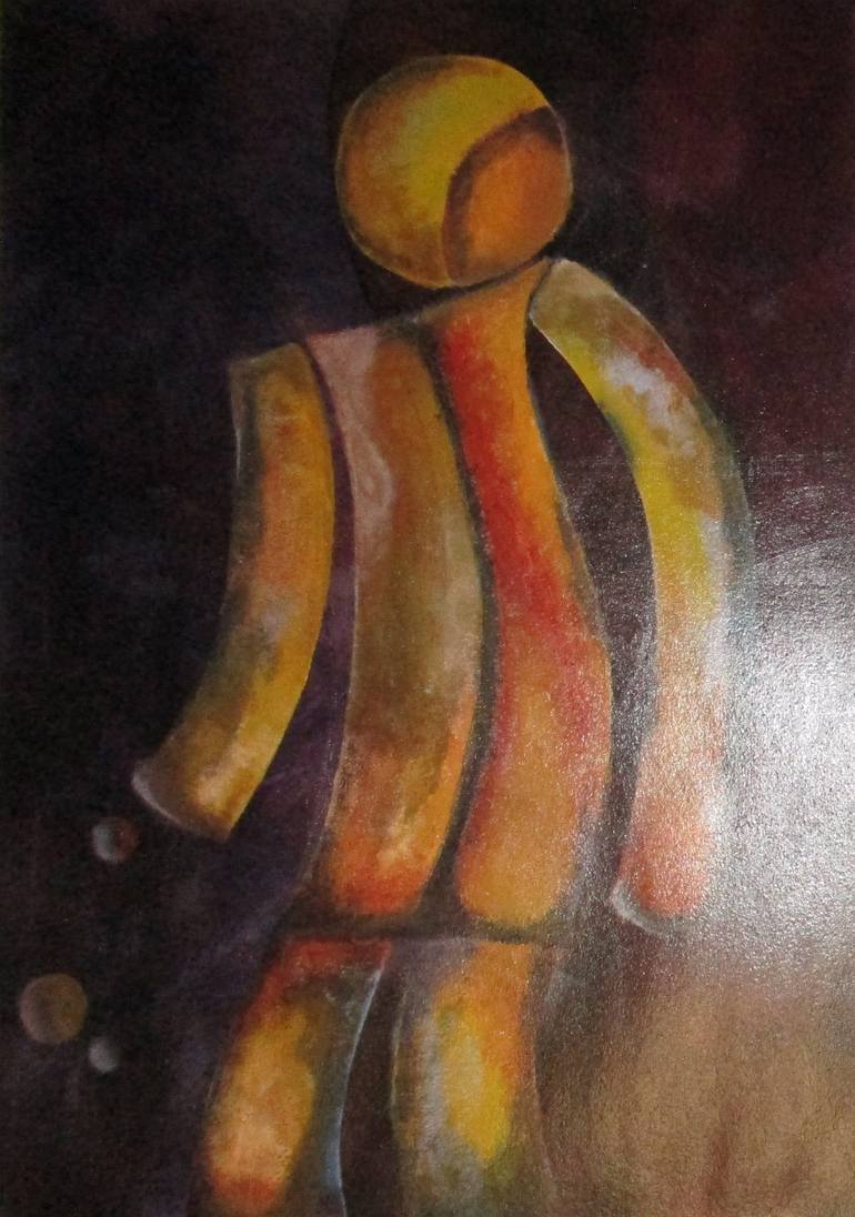 Arlekin Paper Acrylic Paints Painting Painting By Andrey Teploukhov