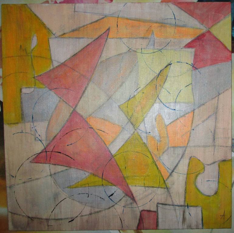 Original Abstract Painting by Andrey Teploukhov