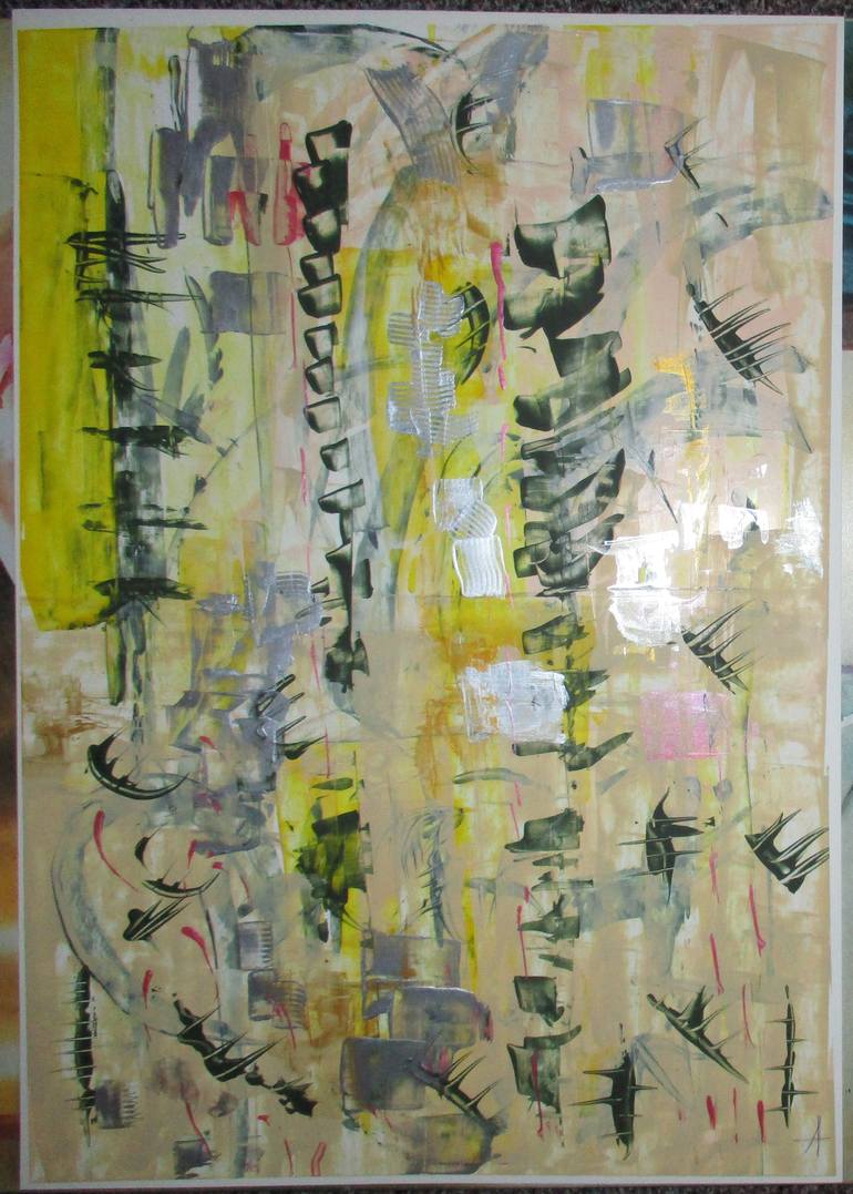 Original Abstract Painting by Andrey Teploukhov