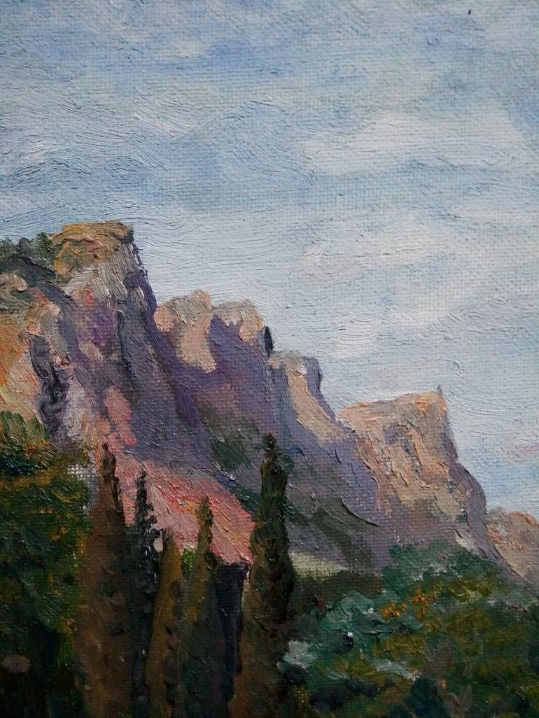 Original Impressionism Landscape Painting by Anna Prydatko