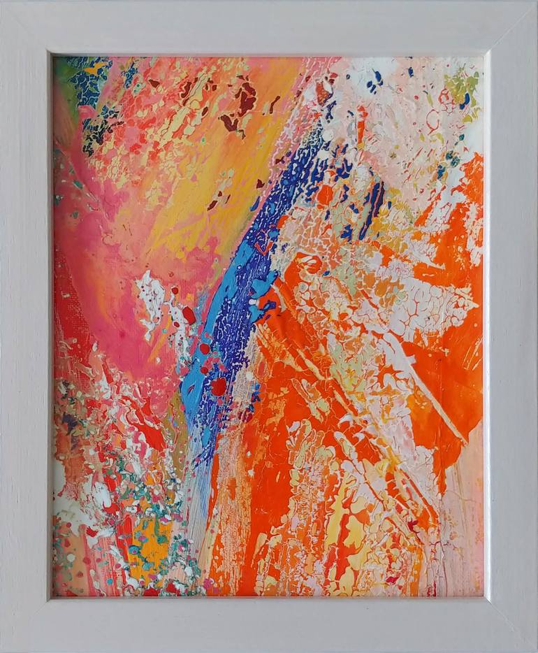 Original Abstract Expressionism Abstract Painting by Suhyang Seo