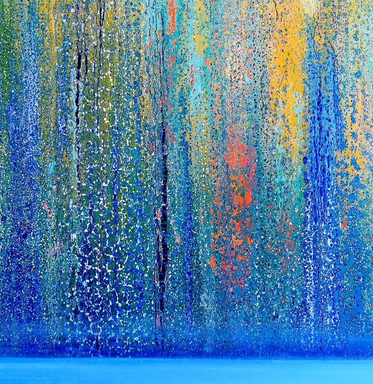 Original Abstract Expressionism Abstract Painting by Suhyang Seo