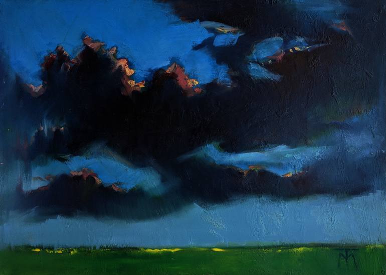 dark cloud paintings