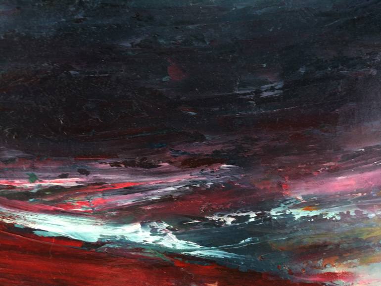 Original Expressionism Abstract Painting by Maria Tovkaylo