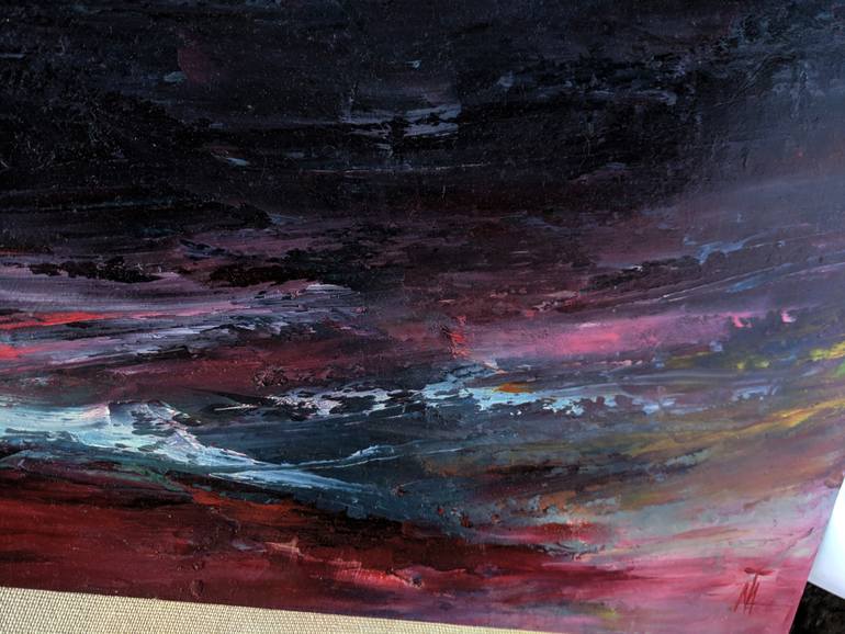 Original Expressionism Abstract Painting by Maria Tovkaylo