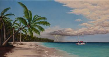 Original Photorealism Seascape Paintings by Gilbert Lessard