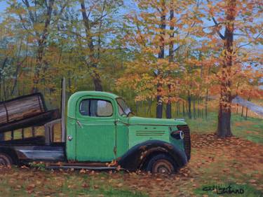 Original Automobile Paintings by Gilbert Lessard