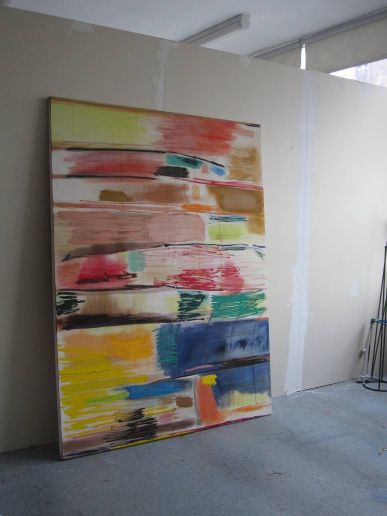 Original Abstract Painting by raquel garin