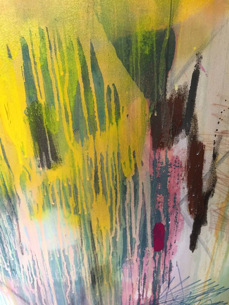 Original Abstract Painting by raquel garin