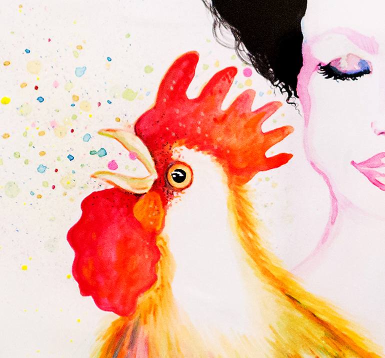 Original Illustration Animal Painting by Jorge Hernandez